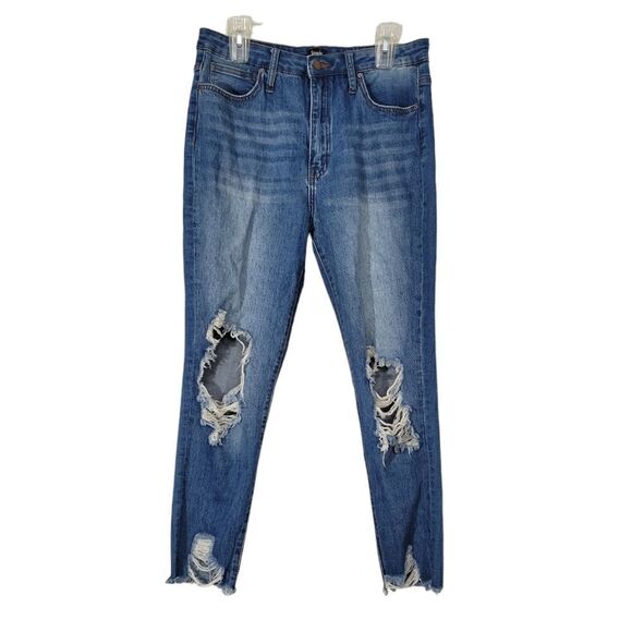Simple society high rise distressed skinny jeans - Picture 1 of 8
